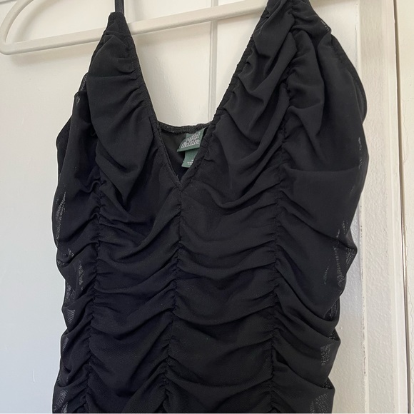 wild fable Dresses & Skirts - Wild Fable Rushed Black Mini Casual Dress